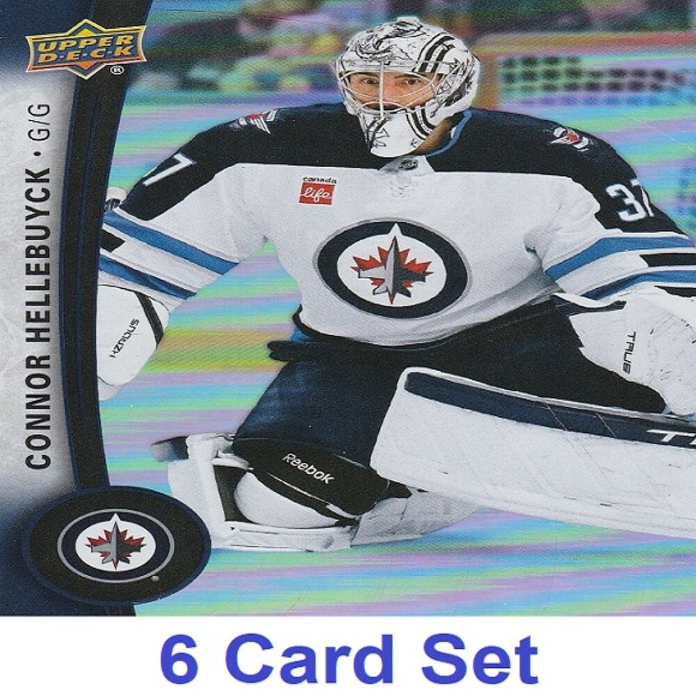 Connor Hellebuyck Hockey Card Collection